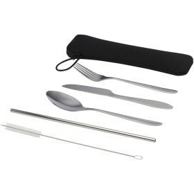 Ensemble de couverts Sheen 5 pièces en acier inoxydableCouleur:Argent