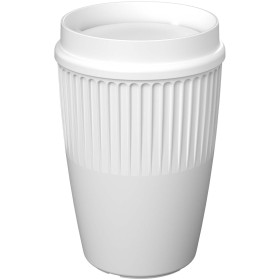 Gobelet Cirrus de 350 ml avec couvercle 360°Couleur:Blanc