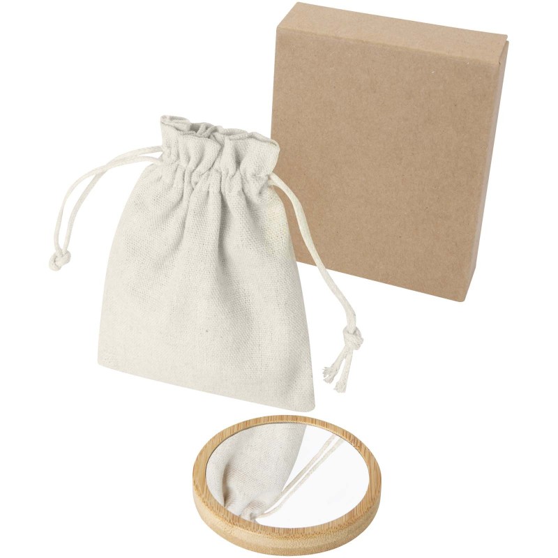 Miroir en bambou LustreCouleur:Naturel