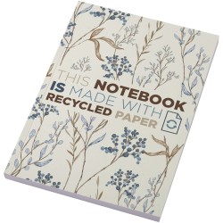 Cahier Novella Austen A5 recyclé à couverture souple de 100 feuillesCouleur:Ivoire