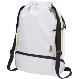 Sac de sport Nomad à cordon en matériaux recyclés certifiés GRS avec compartiment inférieur de 18 LCouleur:Sandstone