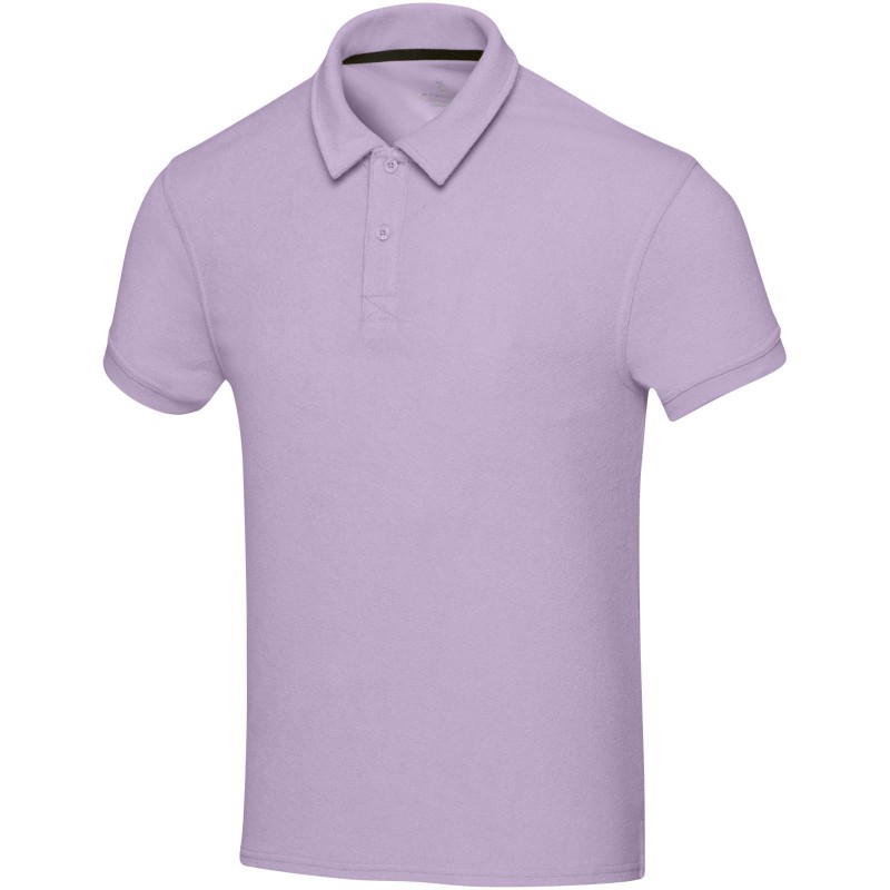 Polo Akoya unisexe en tissu éponge recycléCouleur:Lilas