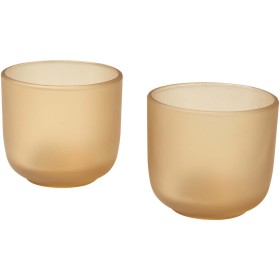 Gobelets en verre Male de 200 ml - lot de 2Couleur:Oatmeal