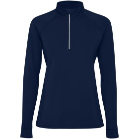 Sweatshirt Estambul à manches longues et demi-zip pour femmeCouleur:Navy Blue