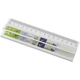 Notes autocollantes recyclées Sticky-Mate® avec règle imprimée 15 cmsCouleur:Blanc