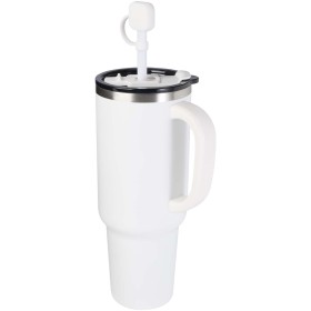Capuchon pour paille Sip en siliconeCouleur:Blanc