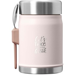 Bocal alimentaire de 400 ml Stanley Legendary avec cuillère-fourchetteCouleur:Rose clair