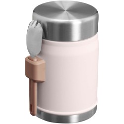 Bocal alimentaire de 400 ml Stanley Legendary avec cuillère-fourchetteCouleur:Rose clair