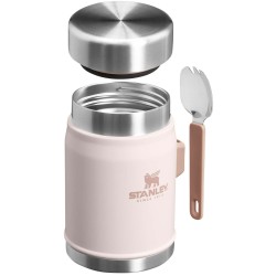 Bocal alimentaire de 400 ml Stanley Legendary avec cuillère-fourchetteCouleur:Rose clair
