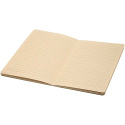 Carnet A5 Liliana à couverture souple en canne à sucre et RPETCouleur:Brick