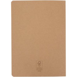 Cahier A5 en kraft à pages pointillées SlykCouleur:Naturel