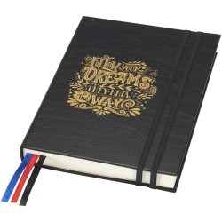 Carnet à couverture rigide A5 AlderCouleur:Noir