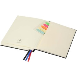 Carnet à couverture rigide A5 AlderCouleur:Noir