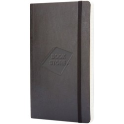 Carnet Classic L à couverture souple - quadrilléCouleur:Noir