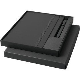 Coffret cadeau avec cahier A5 et stylo MoleskineCouleur:Noir