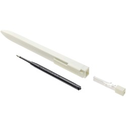 Stylo bille Go Pen 1.0 (encre noire)Couleur:Blanc