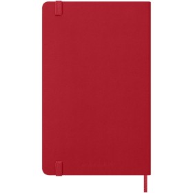 Agenda L hebdomadaire 12 mois Moleskine à couverture rigideCouleur:Rouge écarlate