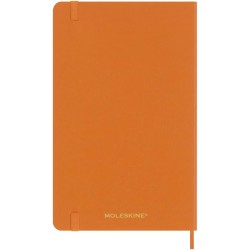 Carnet L Moleskine 100% VEGEA® Capri à couverture souple - lignéCouleur:Orange