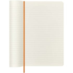 Carnet L Moleskine 100% VEGEA® Capri à couverture souple - lignéCouleur:Orange