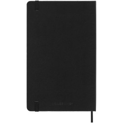 Agenda L vertical 12 mois Moleskine à couverture rigideCouleur:Noir