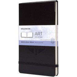 Grand album aquarelle MoleskineCouleur:Noir