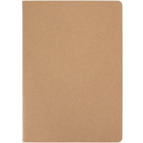 Carnet A5 en kraft avec pages lignées SlykCouleur:Naturel