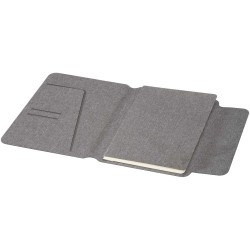 Porte-documents A5 recyclé certifié RCS AndeanCouleur:Gris