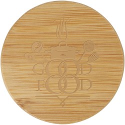 Théière Zen avec passoire et couvercle en bambouCouleur:Translucide