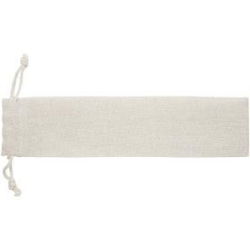 Ensemble de couverts Root 5 pièces en acier inoxydable et bois de hêtreCouleur:Naturel