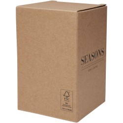Boîte-repas Supo en acier inoxydable recyclé à double paroi de 480 mlCouleur:Blanc