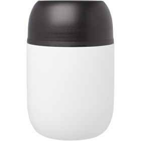 Boîte-repas Supo en acier inoxydable recyclé à double paroi de 480 mlCouleur:Blanc