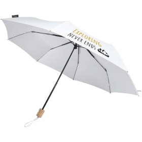 Parapluie 21" RPET DaneCouleur:Blanc