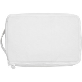 Organiseur de produits de toilette Pack 500 g/m² Aware™ recycléCouleur:Blanc