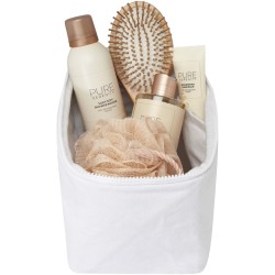 Organiseur de produits de toilette Pack 500 g/m² Aware™ recycléCouleur:Blanc