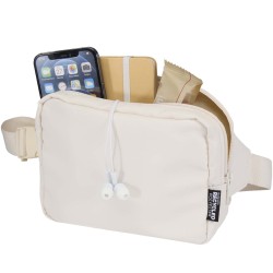 Sac bandoulière de voyage Trip Aware™ de 1 L en matériaux recyclésCouleur:Blanc cassé