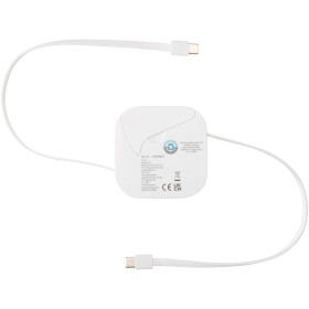 Câble rétractable 5 en 1 Gloas en matériaux recyclés pour synchronisation de données et charge rapide de 100 W avec kit d’outils