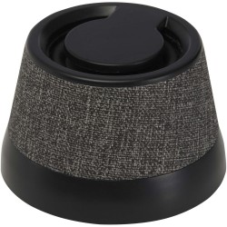 Haut-parleur Horna sans fil magnétique en plastique recyclé de 3 WCouleur:Noir