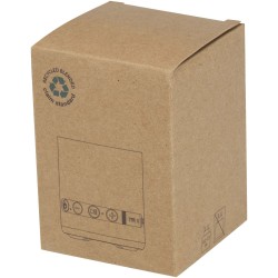 Haut-parleur Hunor sans fil de 3 W en plastique recycléCouleur:Blanc