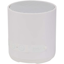 Haut-parleur Hunor sans fil de 3 W en plastique recycléCouleur:Blanc