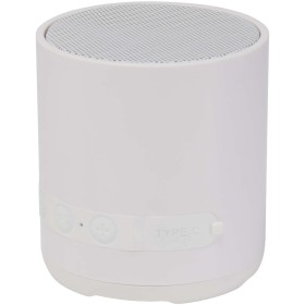 Haut-parleur Hunor sans fil de 3 W en plastique recycléCouleur:Blanc