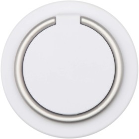 Support de téléphone Albali magnétique en plastique recyclé avec anneau de supportCouleur:Blanc