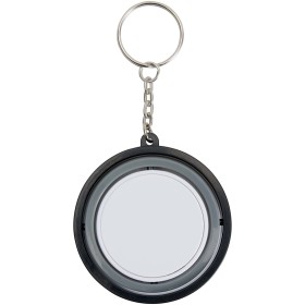 Porte-clés fidget gyroscope en plastique recyclé SpinxCouleur:Noir