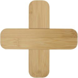 Dessous de plat Croc en bambou - grand formatCouleur:Naturel