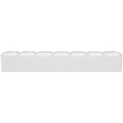 Pilulier semainier multi-vitamines DoseCouleur:Blanc