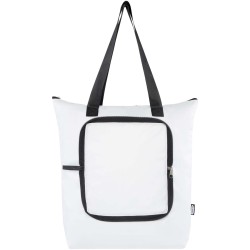 Sac isotherme pliable EcoFold de 15 L en RPETCouleur:Blanc