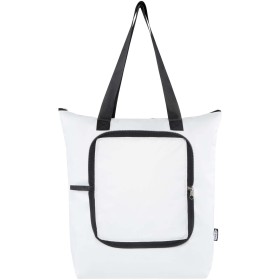 Sac isotherme pliable EcoFold de 15 L en RPETCouleur:Blanc