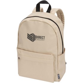 Sac à dos pour ordinateur portable Byron de 16 L et 14" en matériaux recyclés certifiés GRSCouleur:Oatmeal