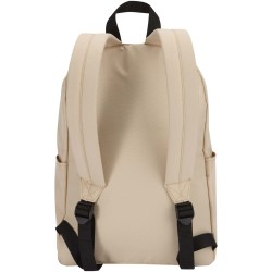 Sac à dos pour ordinateur portable Byron de 16 L et 14" en matériaux recyclés certifiés GRSCouleur:Oatmeal