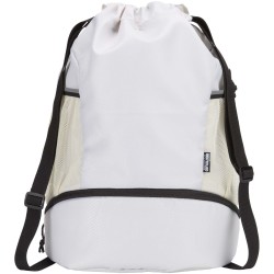 Sac de sport Nomad à cordon en matériaux recyclés certifiés GRS avec compartiment inférieur de 18 LCouleur:Sandstone