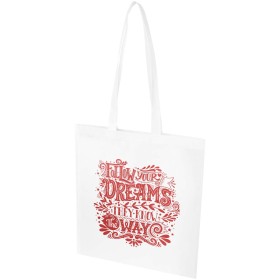 Sac shopping convention EcoSeal de 6 L non tissé en matériaux recyclés certifiés GRSCouleur:Blanc